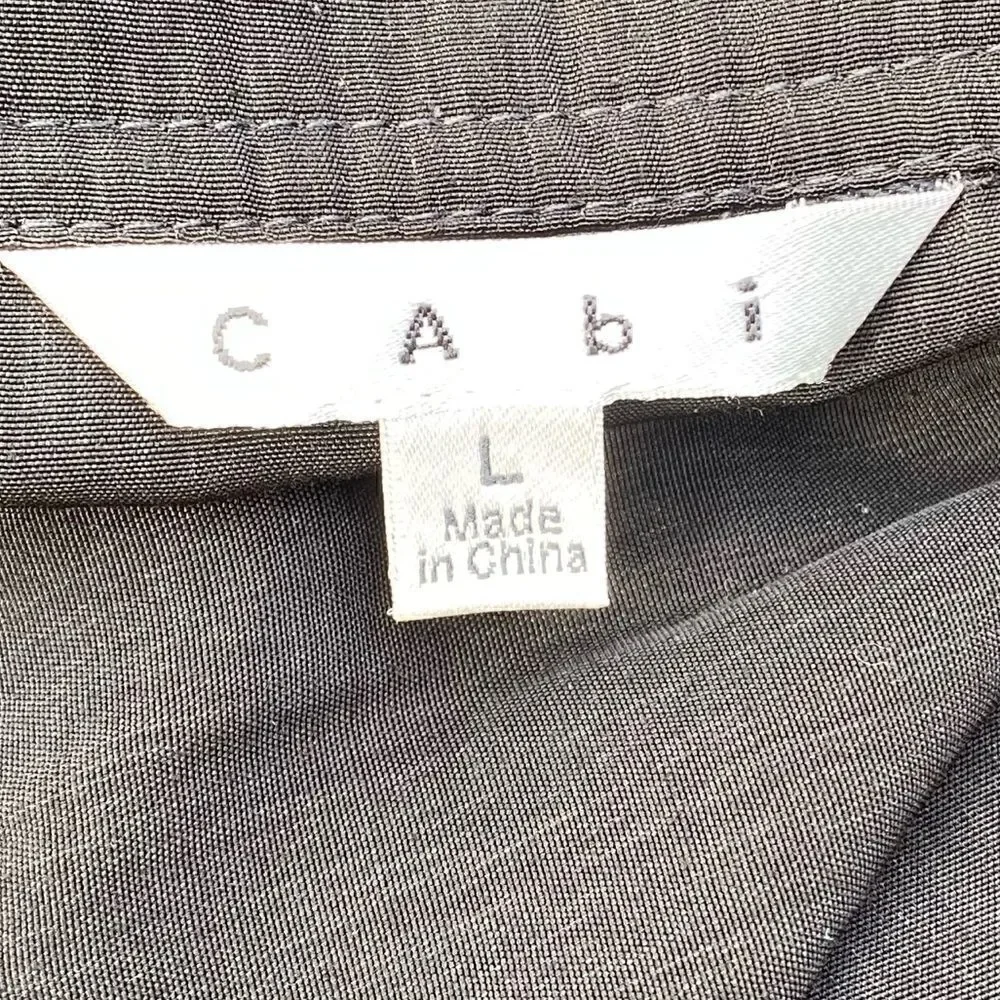 CAbi A la Carte #418 Black Cardigan Jacket. Size Large. EUC!